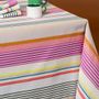 Linge de table textile - nappe Pierre Multicolore - TISSAGE DE LUZ