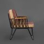 Decorative objects - Poltrona Misella Metal and Red Weave Chair - NA'LAGO