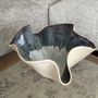 Ceramic - STONEWARE LARGE BOWL - INDIGO COLLECTION - DI VINCENZO POUJOULA