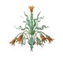 Suspensions - Murano Glass Chandelier Cleo – Modern Style - BOTTEGA VENEZIANA