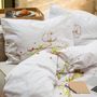 Linge de lit - Parure de lit - King size - Imprimé de cotonnier - SUNNYBEDS