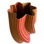 Vases - Vase "Hot Ice Cream SLIM" | MULTI-COLOR | BLACK, GOLD, RED - AURA 3D