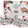 Decorative objects - st of 2 espresso cups flower meadow - KARENA INTERNATIONAL