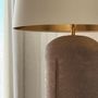 Ceramic - TABLE LAMP - RAW & GOLD collection - DI VINCENZO POUJOULA