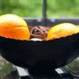 Bowls - Decorative Arched Bowl – Red Copper - Retro Finish/Black - hammered - MAISON ZOE