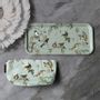 Trays - Garden birds serving  tray -birch veneer - 32 x15 cm - KOUSTRUP & CO