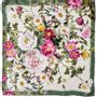 Scarves - Rose flower Garden Silk scarf  50 x 50 - KOUSTRUP & CO