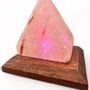 Lampes sans fil  - Lampe de Sel Himalaya usb Pyramide 8cm - ARABESK