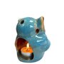 Candlesticks and candle holders - Blue Owl Candle Holder 10cm - ARABESK