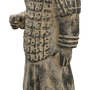 Sculptures, statuettes and miniatures - Black Warriors Statue with Armor in Terracotta 22cm - ARABESK
