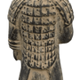Sculptures, statuettes and miniatures - Black Warriors Statue with Armor in Terracotta 22cm - ARABESK