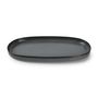 Everyday plates - Plate 30x15xH2cm dark blue Pila - BONBISTRO