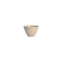 Platter and bowls - Bowl 10xH7cm conical beige Cirro - BONBISTRO