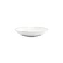 Everyday plates - Deep plate 27xH4cm cut black rim Basic White - BONBISTRO