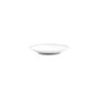 Everyday plates - Dinner plate 20.5cm blue rim cut Basic White - BONBISTRO