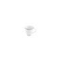 Mugs - Mug 20cl blue rim Basic White - BONBISTRO