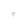 Mugs - Mocha cup 10cl green rim Basic White - BONBISTRO