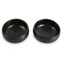 Plats et saladiers - Bol 14xH6,5cm globe black Ceres - FINE2DINE (F2D)