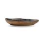 Assiettes de réception - Assiette creuse 30x19xH4cm gold flaked Nobile - CHIC