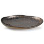 Assiettes de réception - Assiette creuse 35x23xH5cm gold flaked Nobile - CHIC