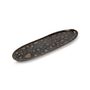 Platter and bowls - Serving dish 33,5x9cm gold flaked Nobile - CHIC