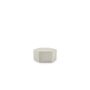Plats et saladiers - Plat à servir 7,5xH4cm white Roche - CHIC