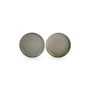 Assiettes de réception - Assiette plate 15cm grey Ceres - FINE2DINE (F2D)