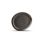 Formal plates - Plate 21x18,5cm black Ceres - FINE2DINE (F2D)