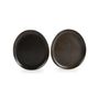 Formal plates - Plate 21x18,5cm black Ceres - FINE2DINE (F2D)