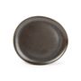 Assiettes de réception - Assiette plate 25x23cm black Ceres - FINE2DINE (F2D)