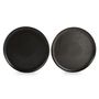 Assiettes de réception - Assiette plate 27,5cm black Ceres - FINE2DINE (F2D)