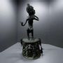 Sculptures, statuettes et miniatures - Maternite Tikar en Bronze, Cameroun - QUINTESSENCE AFRICAINE