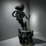 Sculptures, statuettes et miniatures - Maternite Tikar en Bronze, Cameroun - QUINTESSENCE AFRICAINE