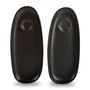 Platter and bowls - Saucer 35x15cm universal black Ceres - FINE2DINE (F2D)