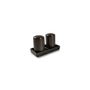 Platter and bowls - Serving dish 12x6cm black Ceres - FINE2DINE (F2D)
