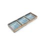 Platter and bowls - Serving dish 24x8cm blue Nova - FINE2DINE (F2D)