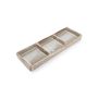 Platter and bowls - Serving dish 24x8cm grey Ceres - FINE2DINE (F2D)
