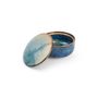 Platter and bowls - Sugar pot 14cl blue Nova - FINE2DINE (F2D)