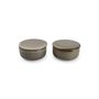 Tea and coffee accessories - Sugar pot 14cl grey Ceres - FINE2DINE (F2D)