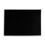 Sets de table - Set de table 43x30 faux cuir noir vague Tabletop - SALT&PEPPER