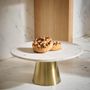 Platter and bowls - Cake stand 33xH10cm gold Glint - S|P COLLECTION
