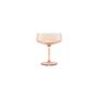 Stemware - Champagne glass 23cl coupe amber Ray - set/4 - S|P COLLECTION