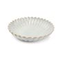 Assiettes de réception - Assiette creuse 22xH5cm nuance white Lotus - S|P COLLECTION