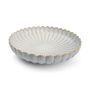 Assiettes de réception - Assiette creuse 24xH5cm nuance white Lotus - S|P COLLECTION