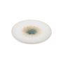 Formal plates - Flat plate 23.5xH3.5cm white Eclipse - S|P COLLECTION