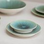 Formal plates - Flat plate 21cm turquoise Eclipse - S|P COLLECTION