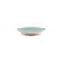 Formal plates - Flat plate 23.5xH3.5cm turquoise Eclipse - S|P COLLECTION