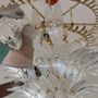 Suspensions - Vintage Crystal Glass Ceiling Chandelier Palme - BOTTEGA VENEZIANA