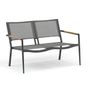 Lawn sofas - POLO 2 seater garden sofa - COUTURE JARDIN