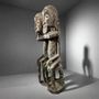 Sculptures, statuettes et miniatures - Très grande statue de couple primordial Dogon en bois - QUINTESSENCE AFRICAINE